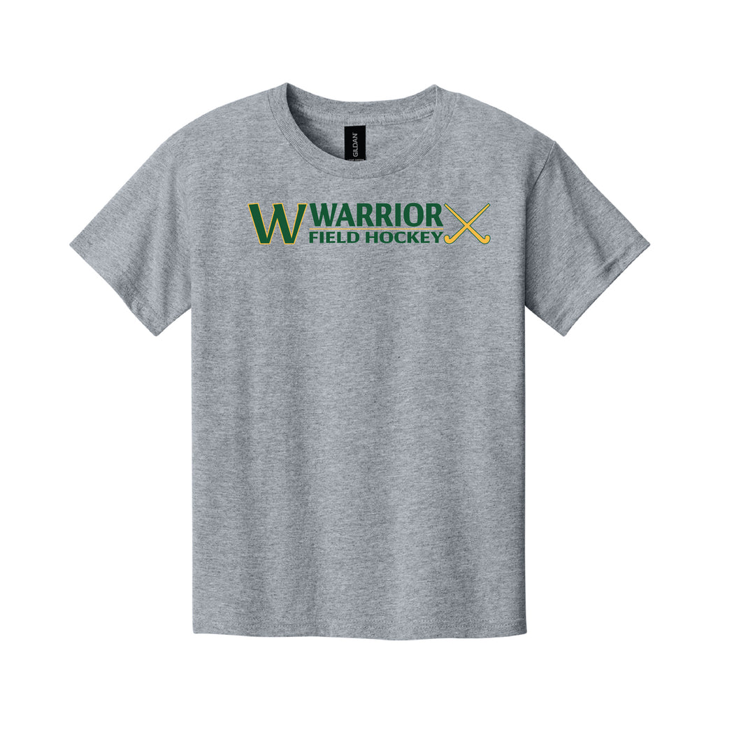 Warrior Field Hockey - Youth Unisex Light Cotton Tee - Sport Grey (3000B)
