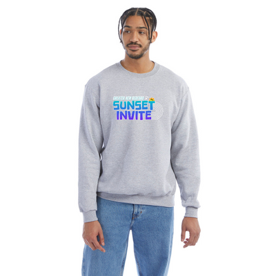 Sudadera con cuello redondo Champion del torneo MSTCA New Bedford Sunset Invitational (S600)