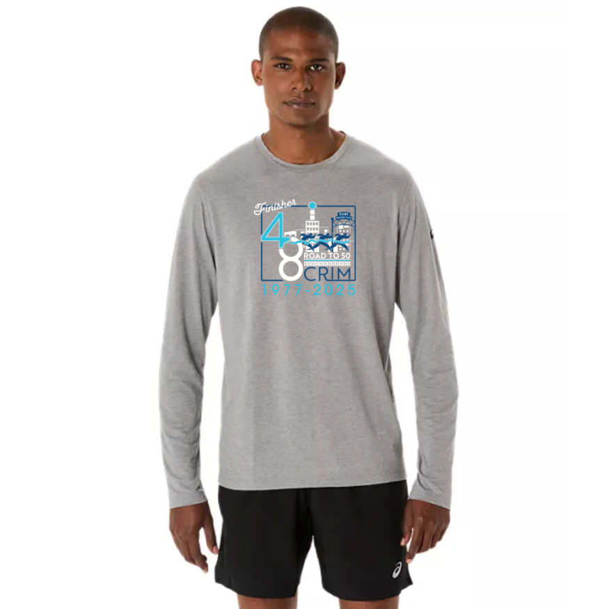 Crim Finisher - ASICS Mens PR LS Triblend Tee (2011D378) (CFR-29)