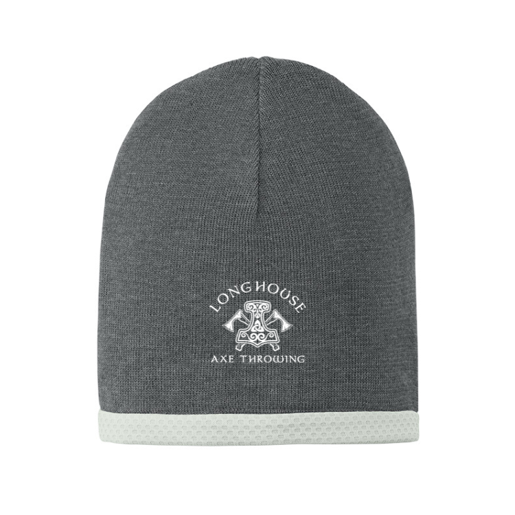 Lanzamiento de hacha en Long House: gorro de punto de alto rendimiento Sport-Tek® (STC15)