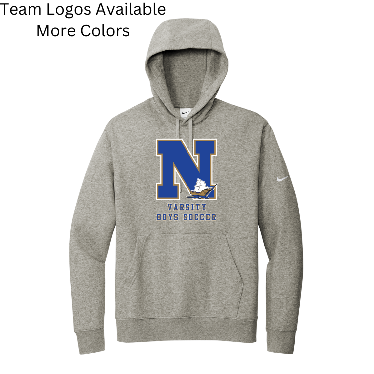 Norwell Boys Soccer- Nike Club Fleece Hoodie (NKDR1499)