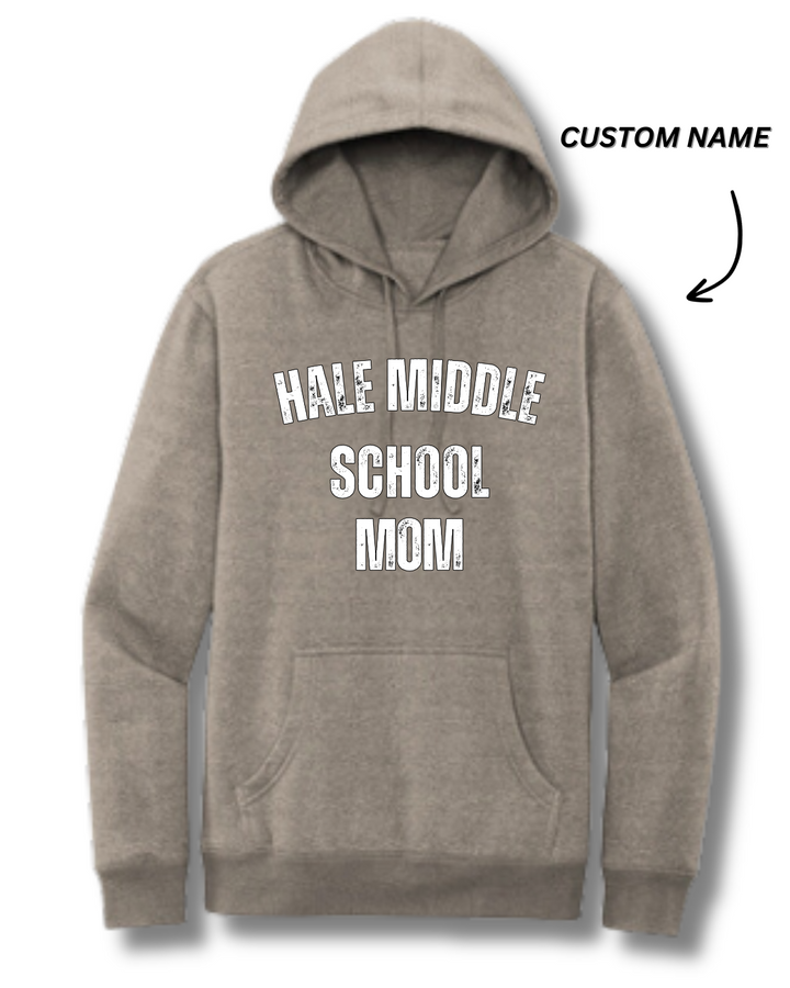Hale Middle School MOM Unisex Fleece Hoodie (DT6100)