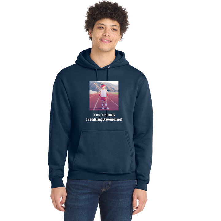 HAL Sports - Unisex Fleece Pullover Hooded Sweatshirt (PC78H)