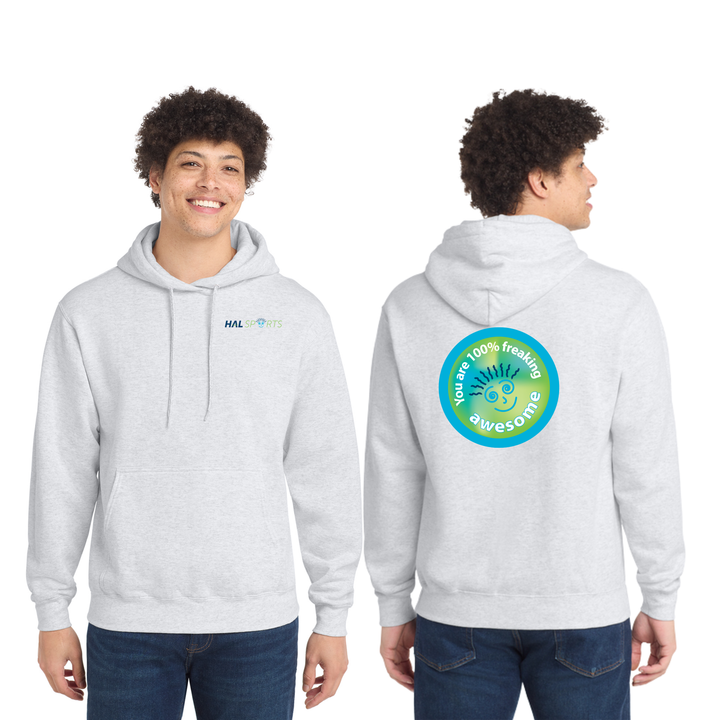 HAL Sports - Unisex Fleece Pullover Hooded Sweatshirt (PC78H)