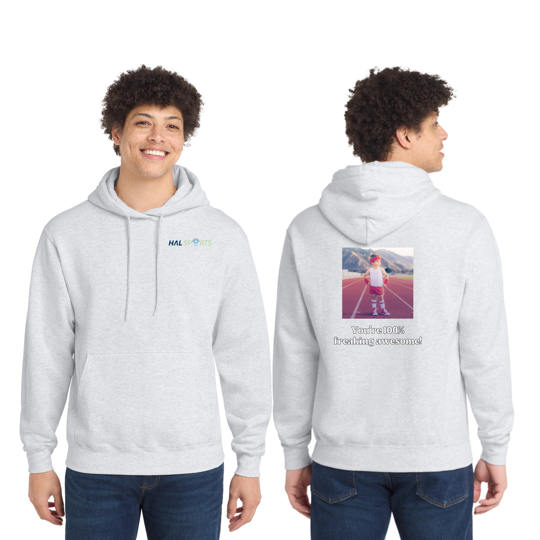 HAL Sports - Unisex Fleece Pullover Hooded Sweatshirt (PC78H)