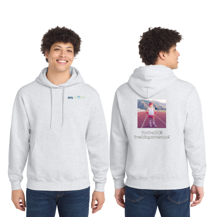HAL Sports - Unisex Fleece Pullover Hooded Sweatshirt (PC78H)