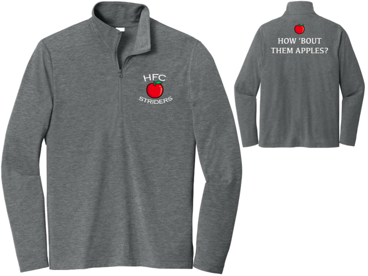 Suéter con cremallera de 1/4 de mezcla de tres colores para hombre (ST407)