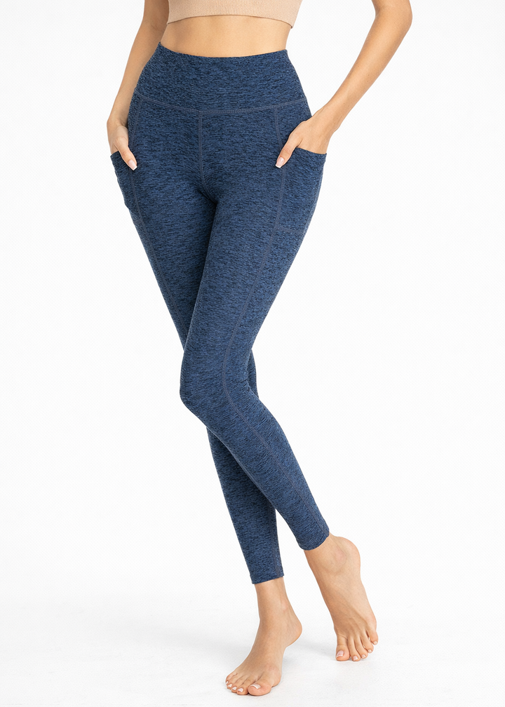 Heather Pocket Leggings Made in USA