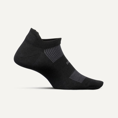 Calcetines invisibles Feetures de alto rendimiento con amortiguación máxima - Negro