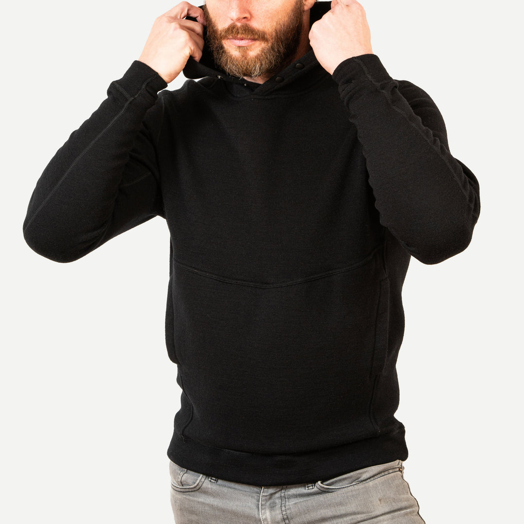 Cloudbase Merino: Heavy Weather Hooded Mid