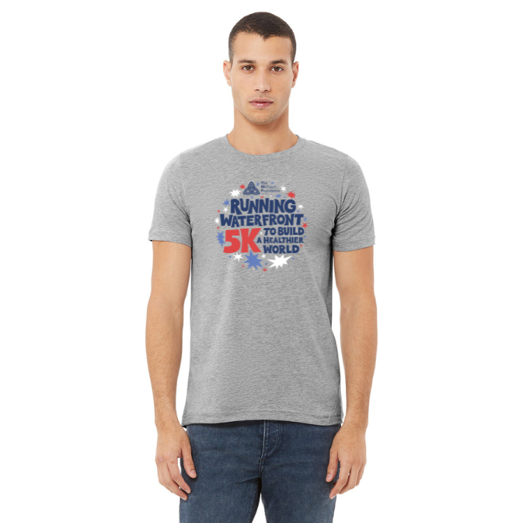 Boston Waterfront 5K - Camiseta unisex Bella &amp; Canvas (3001CVC)