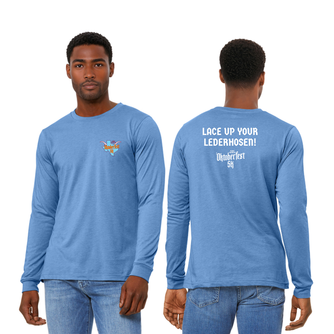 Oktoberfest 5K- Unisex Long Sleeve Tee (BC3501CVC)