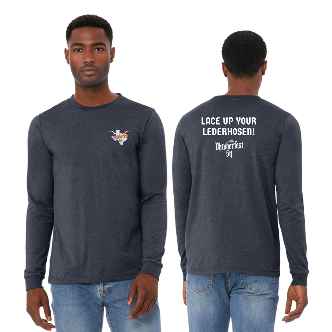 Oktoberfest 5K- Unisex Long Sleeve Tee (BC3501CVC)