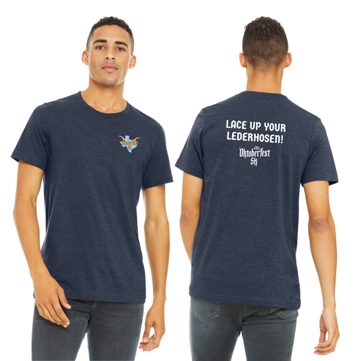 Oktoberfest 5K -  Unisex Heather CVC Short Sleeve Tee (BC3001CVC)