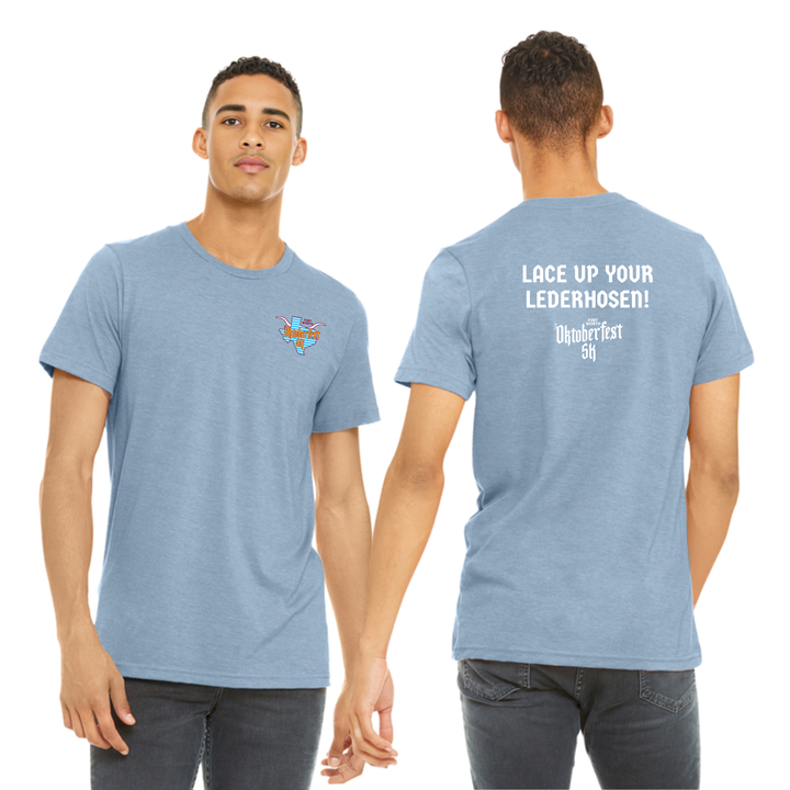 Oktoberfest 5K -  Unisex Heather CVC Short Sleeve Tee (BC3001CVC)