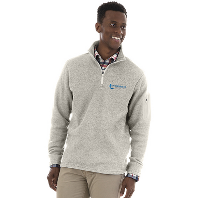 Higgins IT Consulting - Jersey polar jaspeado para hombre (9312)