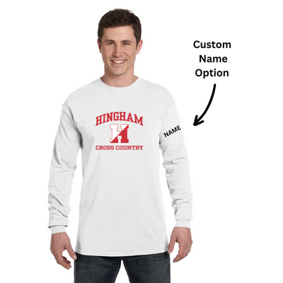 Camiseta de manga larga de peso pesado para adultos de cross country Hingham (C6014)