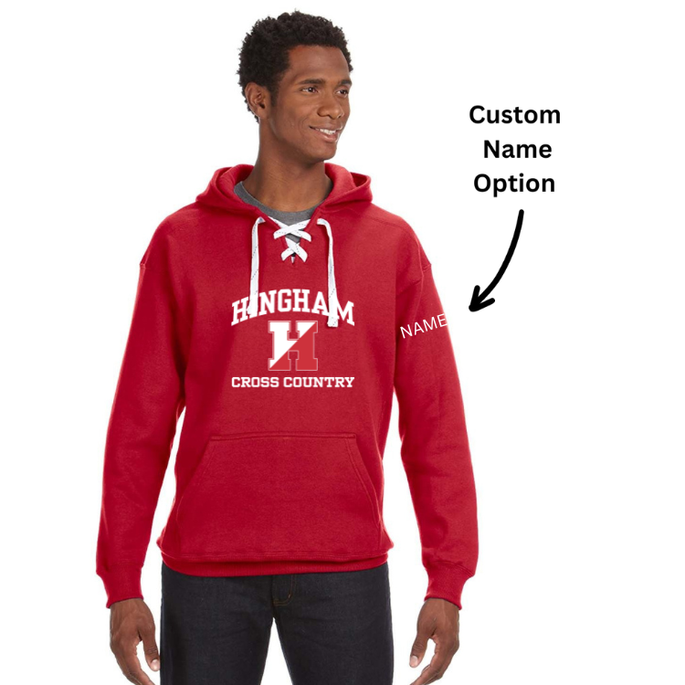 Hingham Cross Country Sport Lace Hooded Sweatshirt (JA8830)