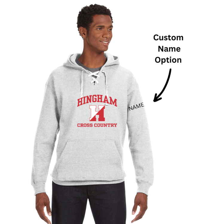 Sudadera con capucha y encaje para deportes de cross country de Hingham (JA8830)