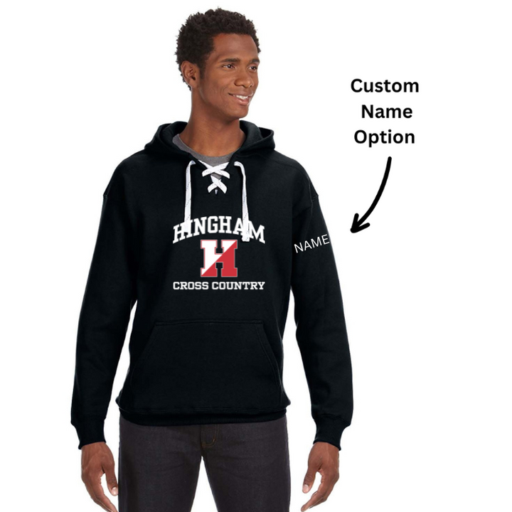 Sudadera con capucha y encaje para deportes de cross country de Hingham (JA8830)