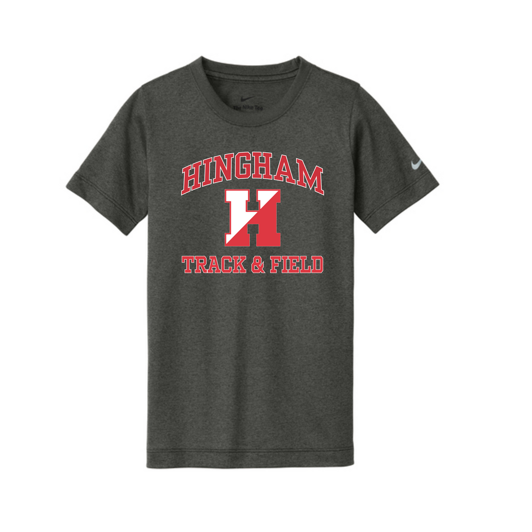 Hingham Youth XC & TF - YOUTH Nike Swoosh Sleeve rLegend Tee (NKDX8787)