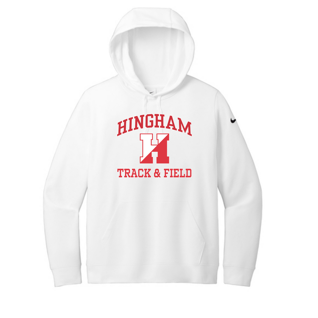 Hingham Youth XC & TF - Women's Nike Club Fleece Pullover Hoodie (NKFD9889)