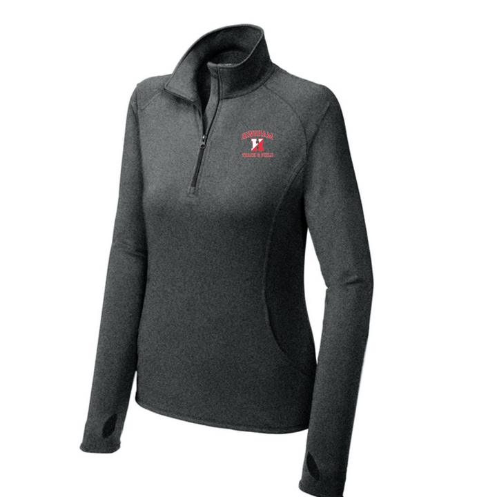 Hingham Youth XC & TF - Women's Sport-Wick® Stretch 1/4-Zip Pullover (LST850)
