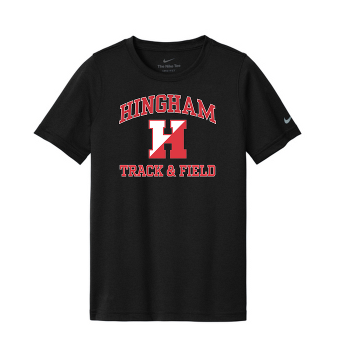Hingham Youth XC & TF - YOUTH Nike Swoosh Sleeve rLegend Tee (NKDX8787)