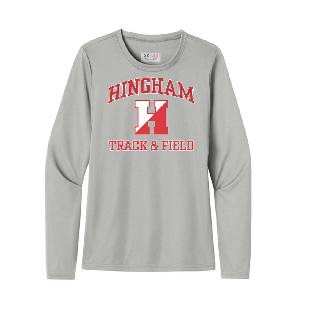 Hingham Youth XC & TF -  Women's Cooling Performance Long Sleeve Tee (A4NW3002)