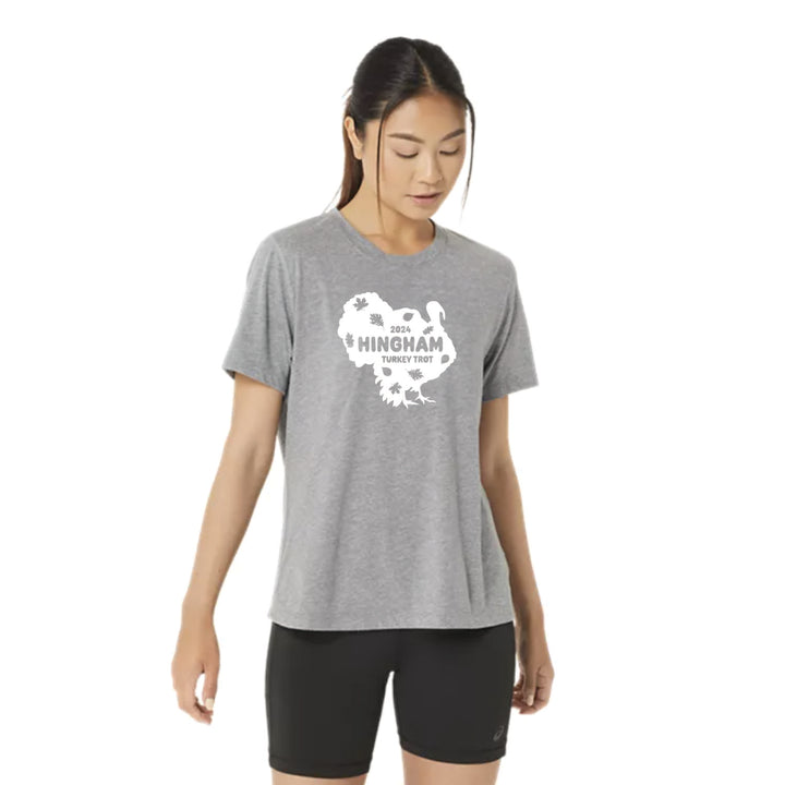 Hingham Turkey Trot 2024 - Asics Women's Tee (1011438967-020)