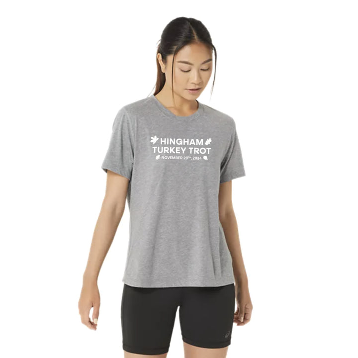 Hingham Turkey Trot 2024 - Asics Women's Tee (1011438967-020)