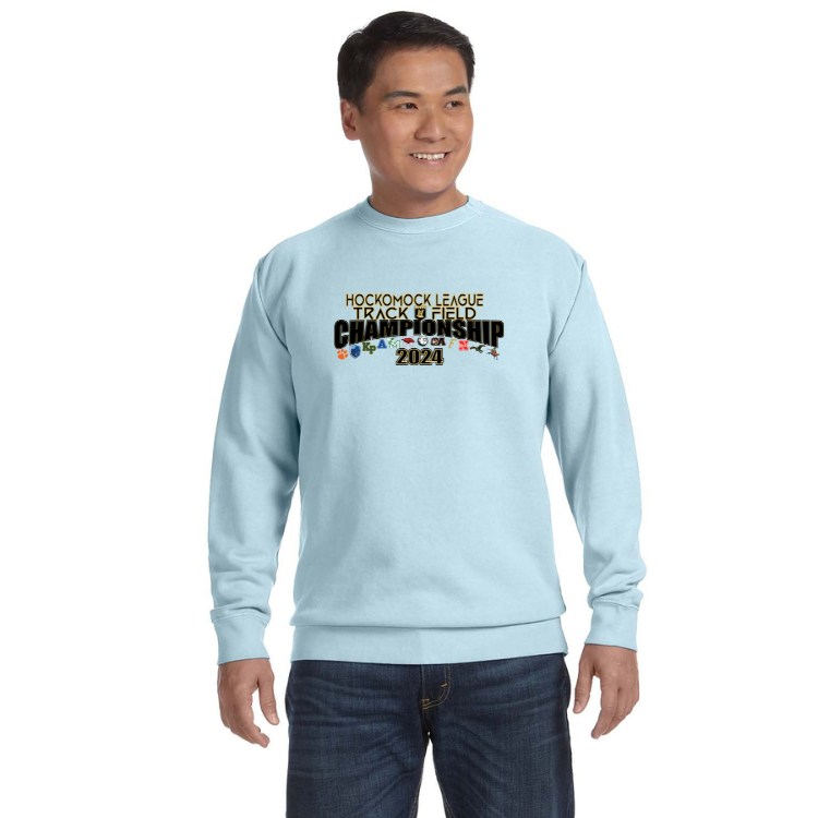 Hockomock Track & Field Championship - Adult Unisex Crewneck Sweatshirt (1566)