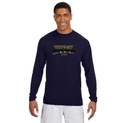 Campeonato de Atletismo Hockomock - Camiseta de manga larga refrescante para hombre (A4N3165)