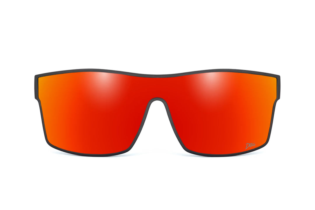 Horizon XL - Matte Black - Red Sunset Polarized