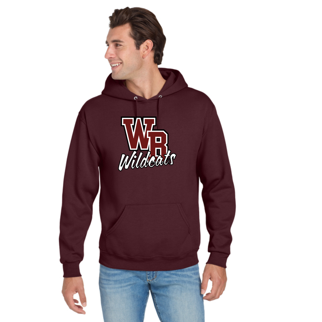 Howard School - West Bridgewater - Adult Fleece Pullover Hooded Sweatshirt (996M)