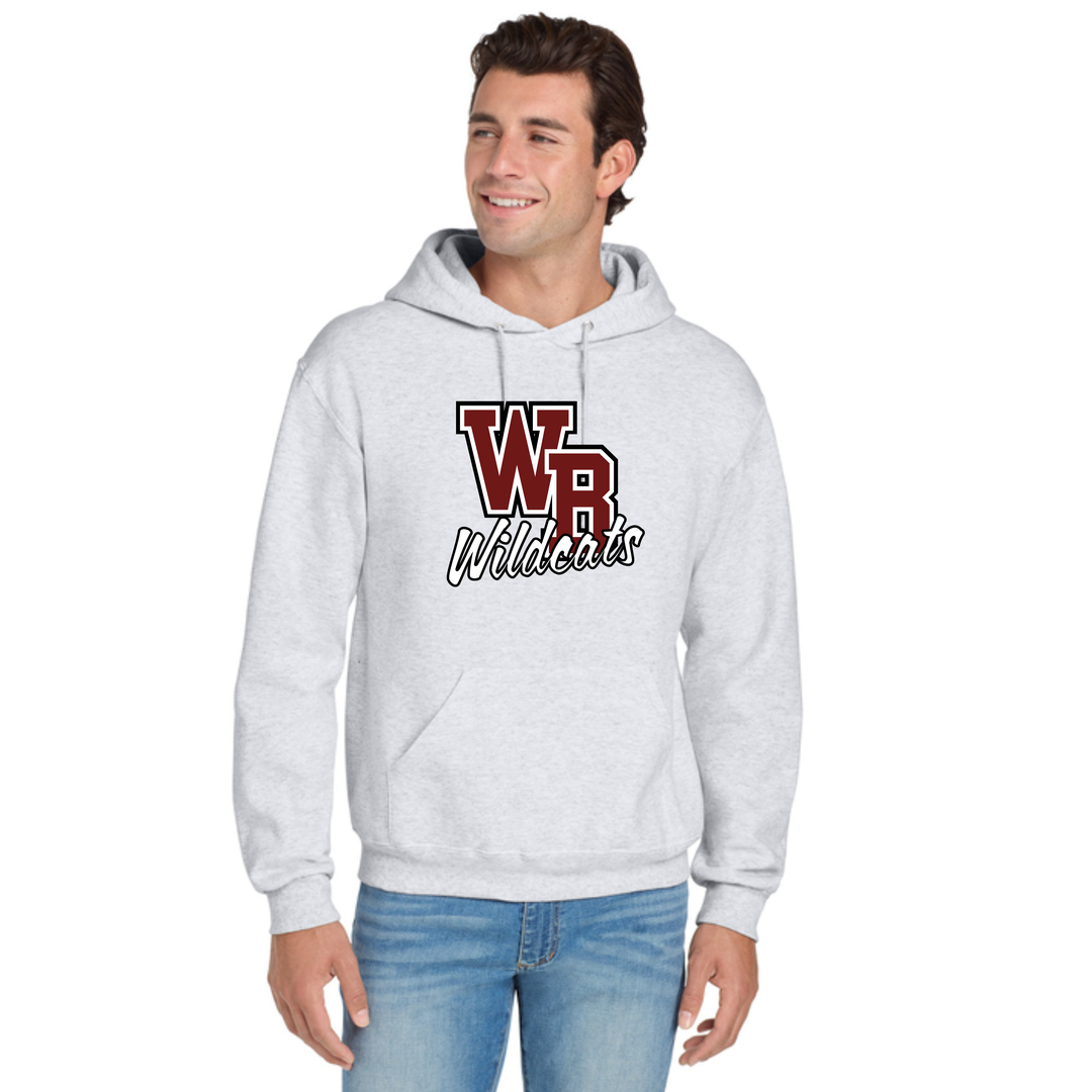 Howard School - West Bridgewater - Adult Fleece Pullover Hooded Sweatshirt (996M)