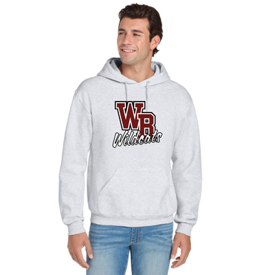 Howard School - West Bridgewater - Adult Fleece Pullover Hooded Sweatshirt (996M)