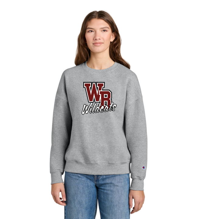 Howard School - West Bridgewater-Champion® Women’s Powerblend® Crewneck Sweatshirt (SL650)