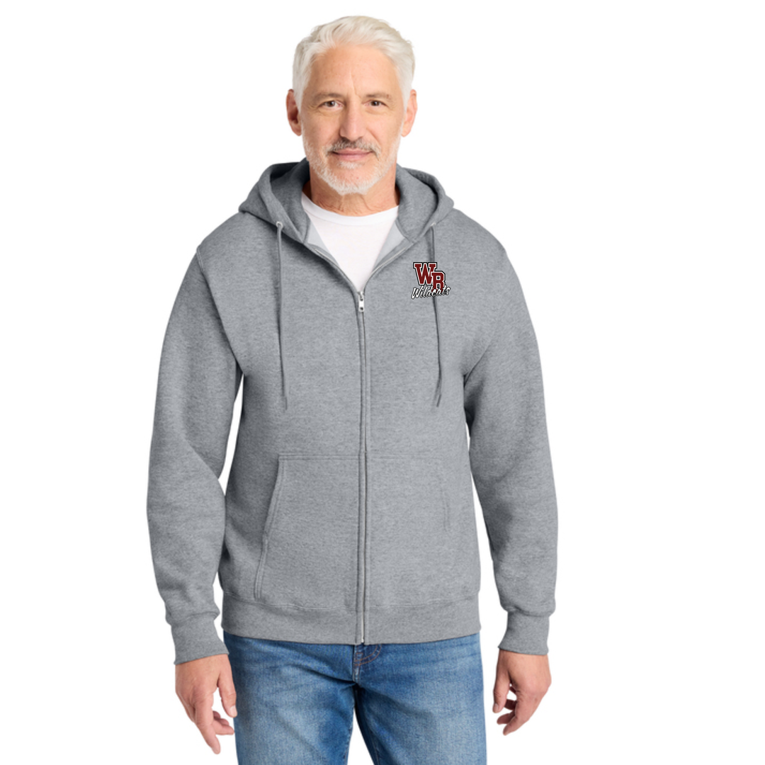 Howard School - West Bridgewater-Core Fleece Full-Zip Hooded Sweatshirt (PC78ZH)