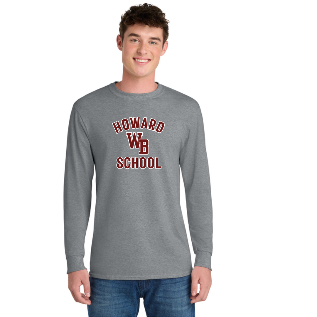 Howard School - West Bridgewater-Long Sleeve Core Blend Tee (PC55LS)