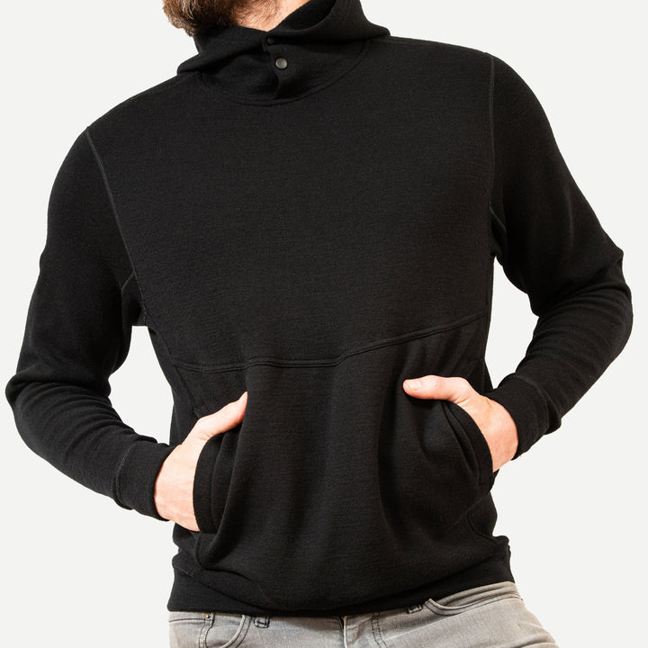 Cloudbase Merino: Heavy Weather Hooded Mid