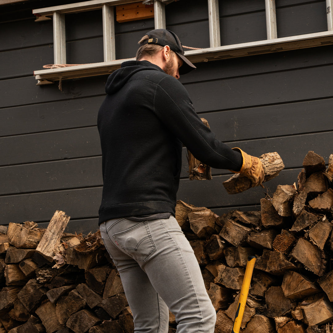 Cloudbase Merino: Heavy Weather Hooded Mid