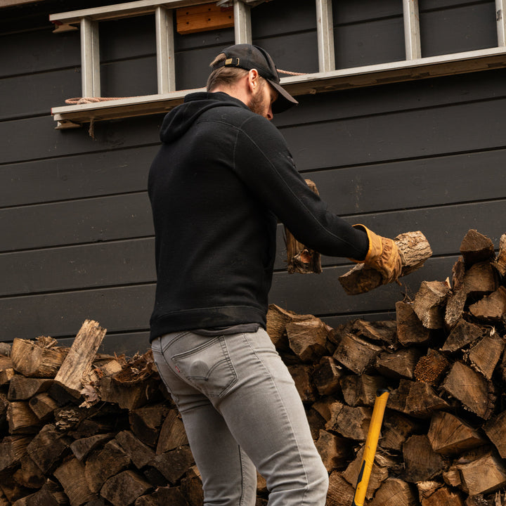 Cloudbase Merino: Heavy Weather Hooded Mid