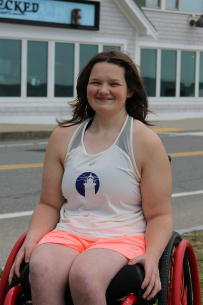 ASICS Falmouth Road Race 2026 - ASICS Women's Road Tank - Cream (2012D370) (FRR26-09 Small Front Chest, FRR26-19 Back))