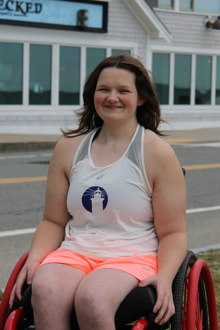 ASICS Falmouth Road Race 2026 - ASICS Women's Road Tank - Cream (2012D370) (FRR26-09 Small Front Chest, FRR26-19 Back))