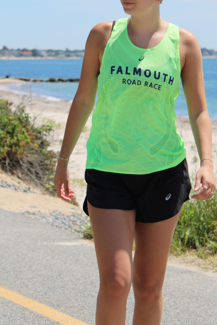 Falmouth Road Race 2026 - ASICS Women's Metarun Tank - Illuminate Green (2012D416-300) (FRR26-16 FC, FRR26-30)