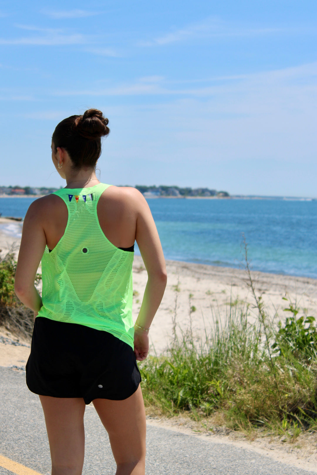 Falmouth Road Race 2026 - ASICS Women's Metarun Tank - Illuminate Green (2012D416-300) (FRR26-16 FC, FRR26-30)