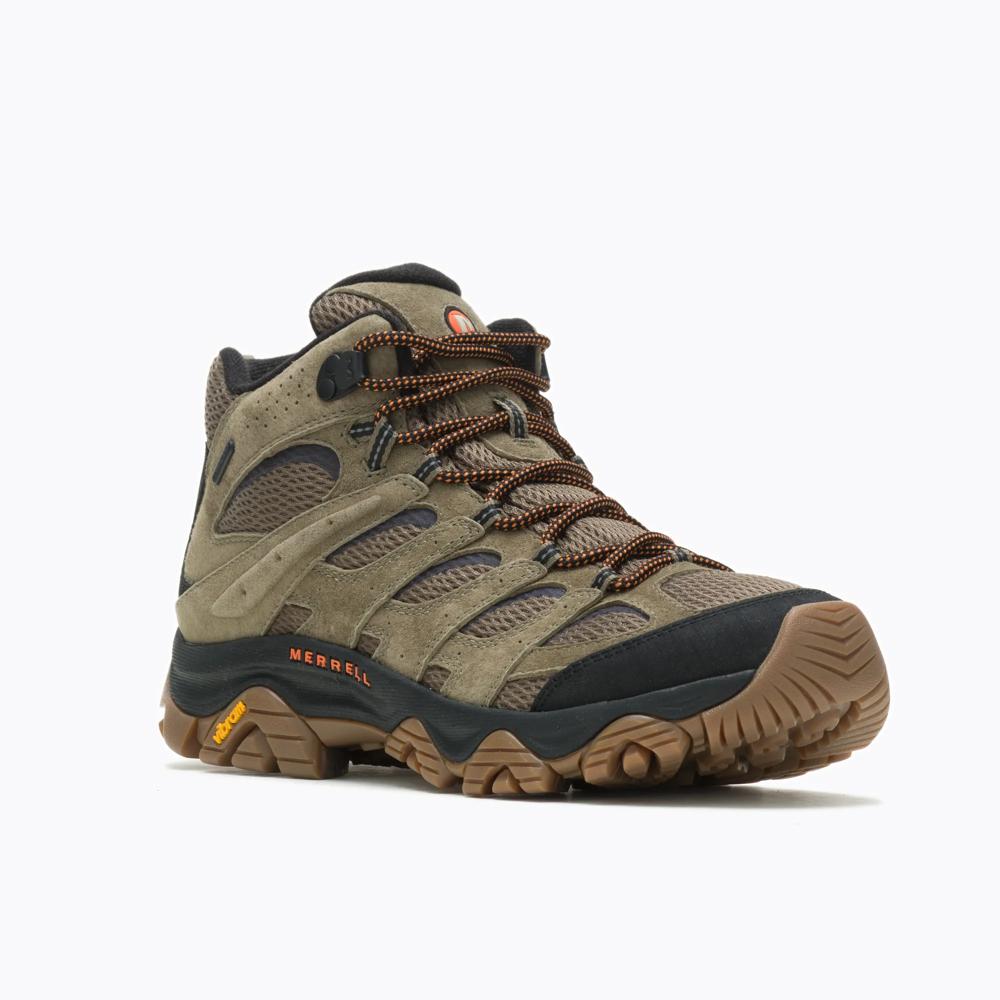 Men's Merrell Moab 3 Mid WP - Olive Gum