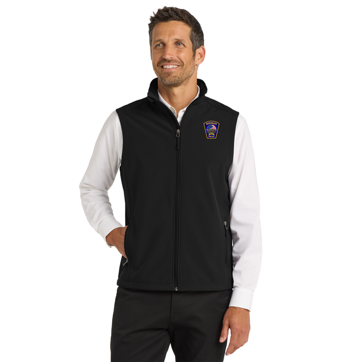 Needham Police - Men's Core Soft Shell Vest (J325)