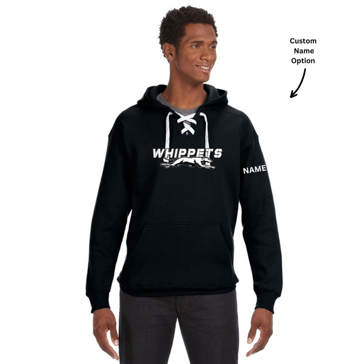 Sudadera con capucha y encaje para deportes de cross country de Attleboro (JA8830)